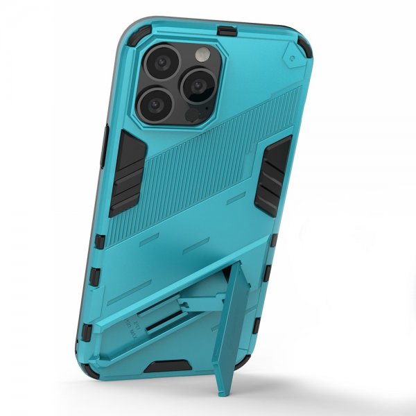 iPhone 13 Pro Max Cover Standfunktion Blå