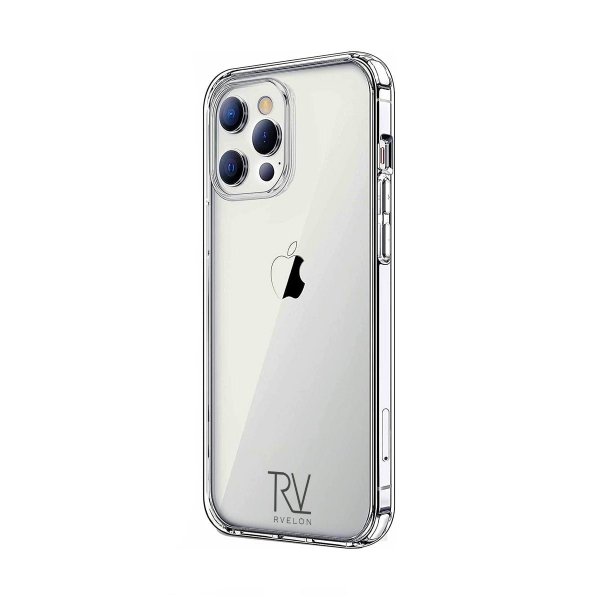 Rvelon iPhone 13 Pro Max Cover Stødsikkert Transparent