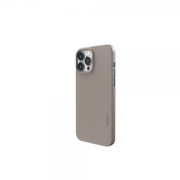 Nudient iPhone 13 Pro Max Cover Tyndt Etui V3 MagSafe Clay Beige
