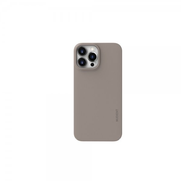 Nudient iPhone 13 Pro Max Cover Tyndt Etui V3 MagSafe Clay Beige