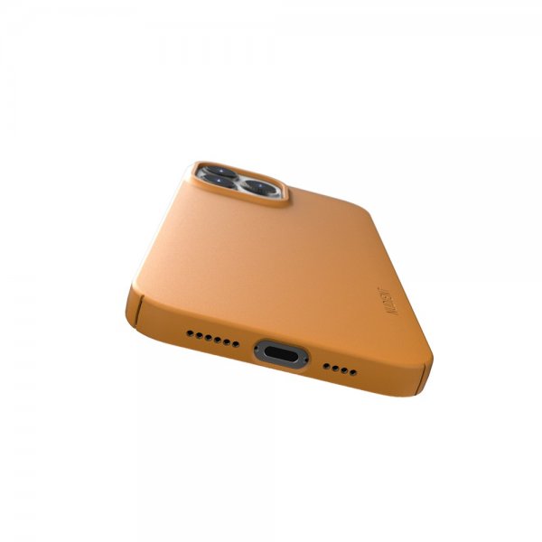 Nudient iPhone 13 Pro Max Cover Tyndt Cover V3 MagSafe Saffron Yellow