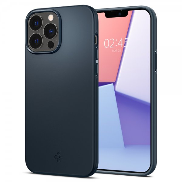 Spigen iPhone 13 Pro Max Cover Thin Fit Metal Slate