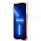 Guess iPhone 13 Pro Max Cover Gennemsigtig MagSafe Rosa