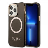 Guess iPhone 13 Pro Max Cover Translucent MagSafe Sort