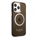 Guess iPhone 13 Pro Max Cover Translucent MagSafe Sort