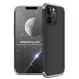 GKK iPhone 13 Pro Max Cover Tredelt Sort Sølv