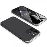 GKK iPhone 13 Pro Max Cover Tredelt Sort Sølv