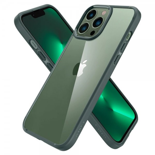 Spigen iPhone 13 Pro Max Cover Ultra Hybrid Midnight Green