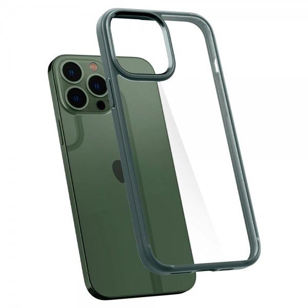 Spigen iPhone 13 Pro Max Cover Ultra Hybrid Midnight Green