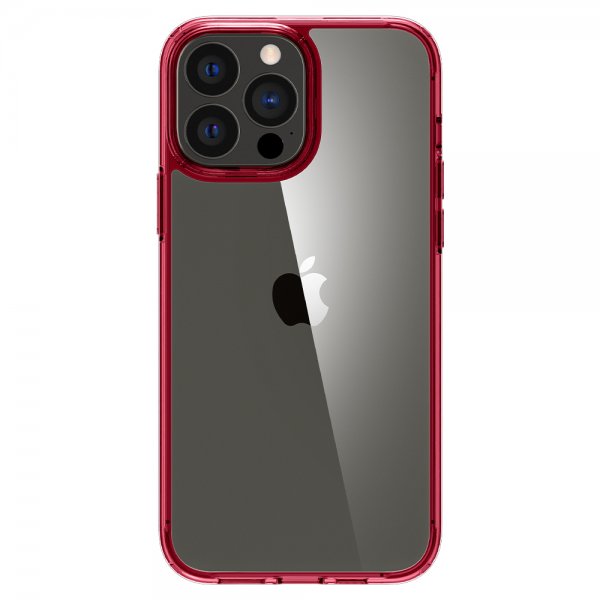 Spigen iPhone 13 Pro Max Cover Ultra Hybrid Rød Krystal