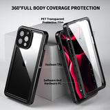 Redpepper iPhone 13 Pro Max Cover Vandafvisende IP68 Sort