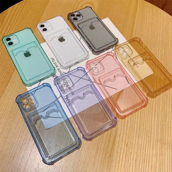 iPhone 13 Pro Max Cover Kortholder Stødsikkert Guld