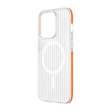 iPhone 13 Pro Cover Bølget MagSafe Orange