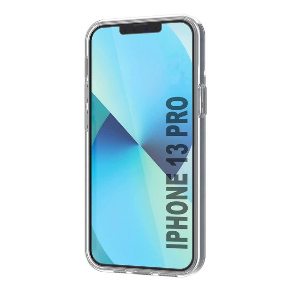 Rvelon iPhone 13 Pro Cover Kortholder Transparent