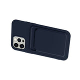 iPhone 13 Pro Cover Kortholder Blå
