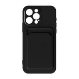 iPhone 13 Pro Cover Kortholder Sort