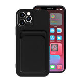 iPhone 13 Pro Cover Kortholder Sort