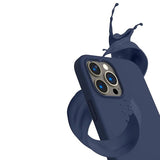 Rvelon iPhone 13 Pro Silikonecover Blå