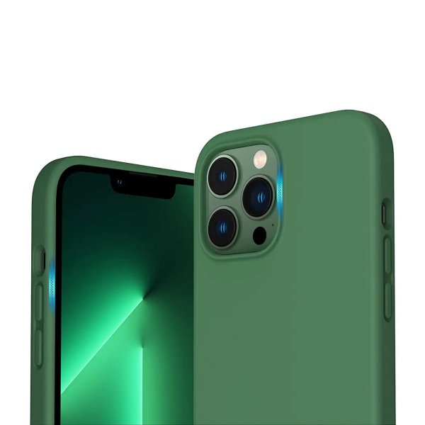 Rvelon iPhone 13 Pro Silikonecover Grøn