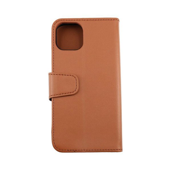 Rvelon iPhone 13 Pro Etui med udfoldeligt kortrum Brun