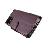 Rvelon iPhone 13 Pro Etui med udfoldeligt kortrum Lilla