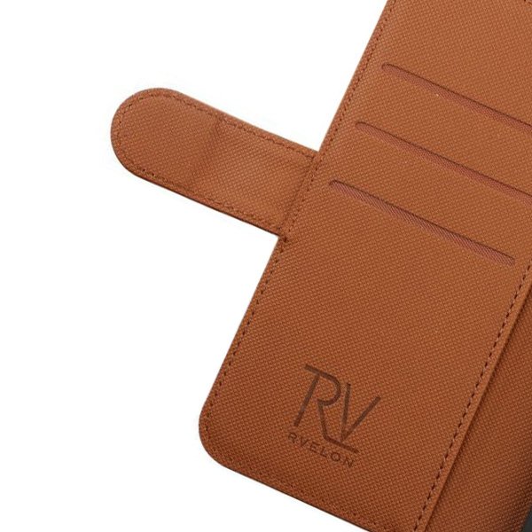 Rvelon iPhone 13 Pro Cover Magnetisk Aftageligt Etui Brun