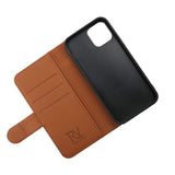 Rvelon iPhone 13 Pro Cover Magnetisk Aftageligt Etui Brun