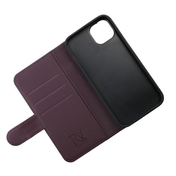 Rvelon iPhone 13 Pro Cover Magnetisk Aftageligt Etui Lilla