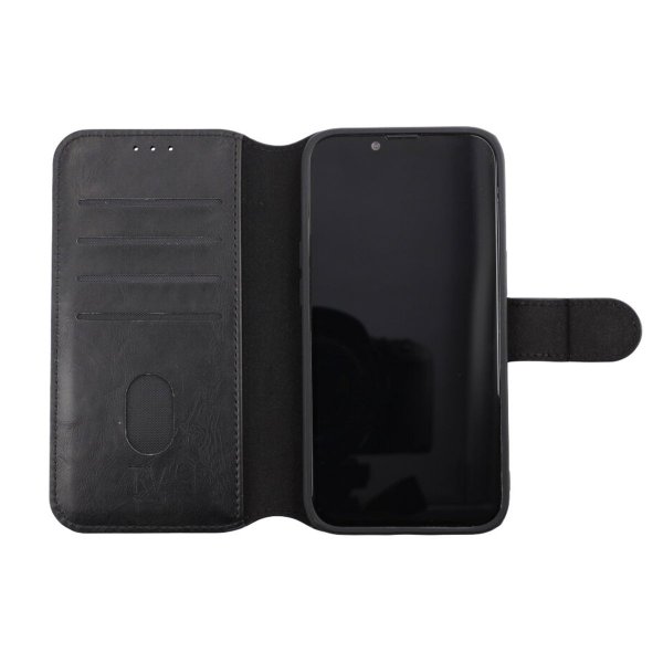 Rvelon iPhone 13 Pro Etui Magnetisk aftageligt Cover Sort
