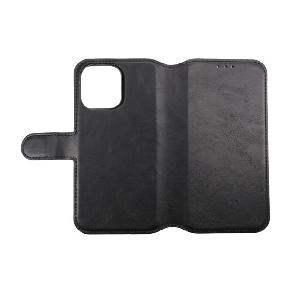Rvelon iPhone 13 Pro Etui Magnetisk aftageligt Cover Sort