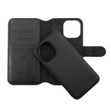 Rvelon iPhone 13 Pro Etui Magnetisk aftageligt Cover Sort