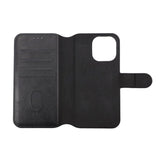 Rvelon iPhone 13 Pro Etui Magnetisk aftageligt Cover Sort