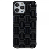 iPhone 13 Pro Cover 3D Mønster Sort