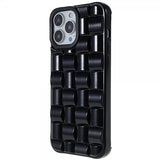 iPhone 13 Pro Cover 3D Mønster Sort