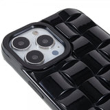 iPhone 13 Pro Cover 3D Mønster Sort