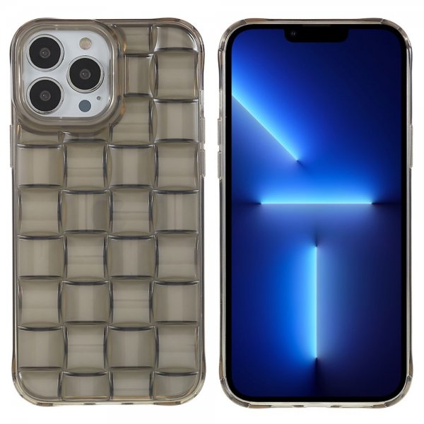 iPhone 13 Pro Cover 3D Mønster Brun
