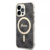 Guess iPhone 13 Pro Skal 4G Pattern MagSafe Sort