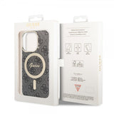 Guess iPhone 13 Pro Skal 4G Pattern MagSafe Sort