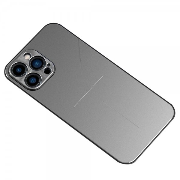 R-JUST iPhone 13 Pro Cover Aluminium Sølv
