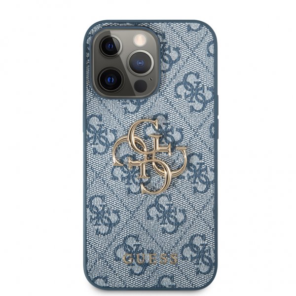 Guess iPhone 13 Pro Cover Big Logo Blå