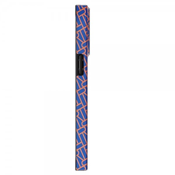Richmond & Finch iPhone 13 Pro Cover Blue Apricot RF Logo
