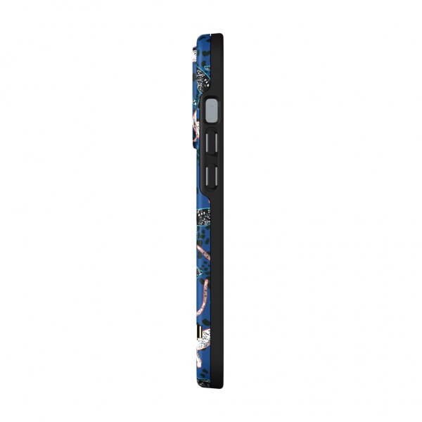 Richmond & Finch iPhone 13 Pro Cover Blue Leopard