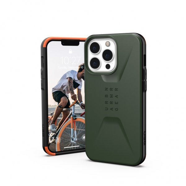 Urban Armor Gear (UAG) iPhone 13 Pro Cover Civilian Olive