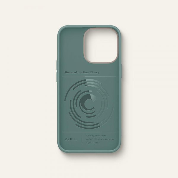 Cyrill iPhone 13 Pro Cover Color Brick Kale