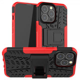 iPhone 13 Pro Cover Dækmønster Standfunktion Rød