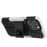 iPhone 13 Pro Cover Dækmønster Standfunktion Hvid
