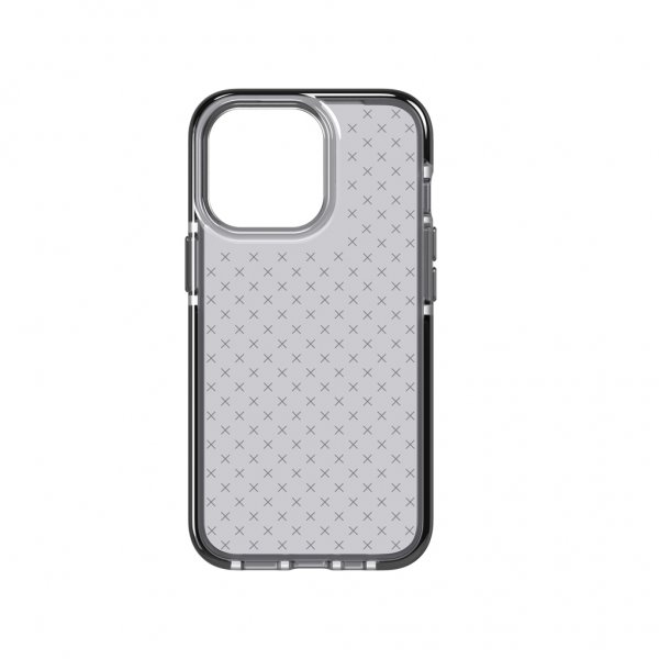 Tech21 iPhone 13 Pro Cover Evo Check Smokey Black
