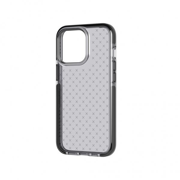 Tech21 iPhone 13 Pro Cover Evo Check Smokey Black