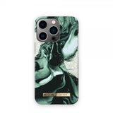Ideal of Sweden iPhone 13 Pro Cover Fashion Case Golden Olive Marble