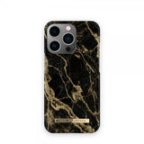 Ideal of Sweden iPhone 13 Pro Cover Fashion Case Golden Smoke Marble